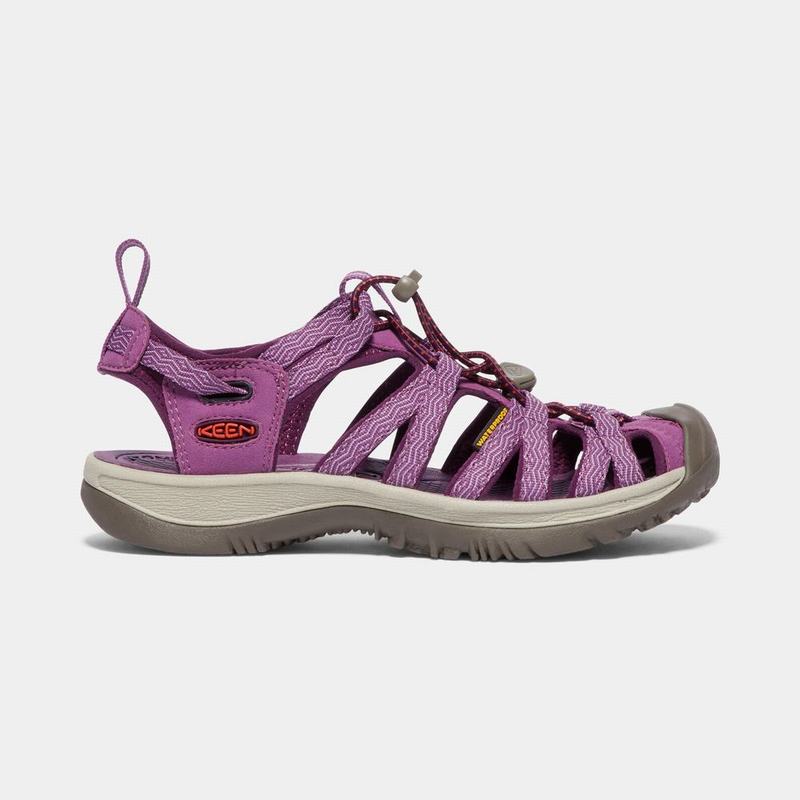 Keen Whisper Womens Hiking Sandals Purple Online (7432-NAIVZ)